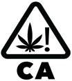California cannabis universal symbol